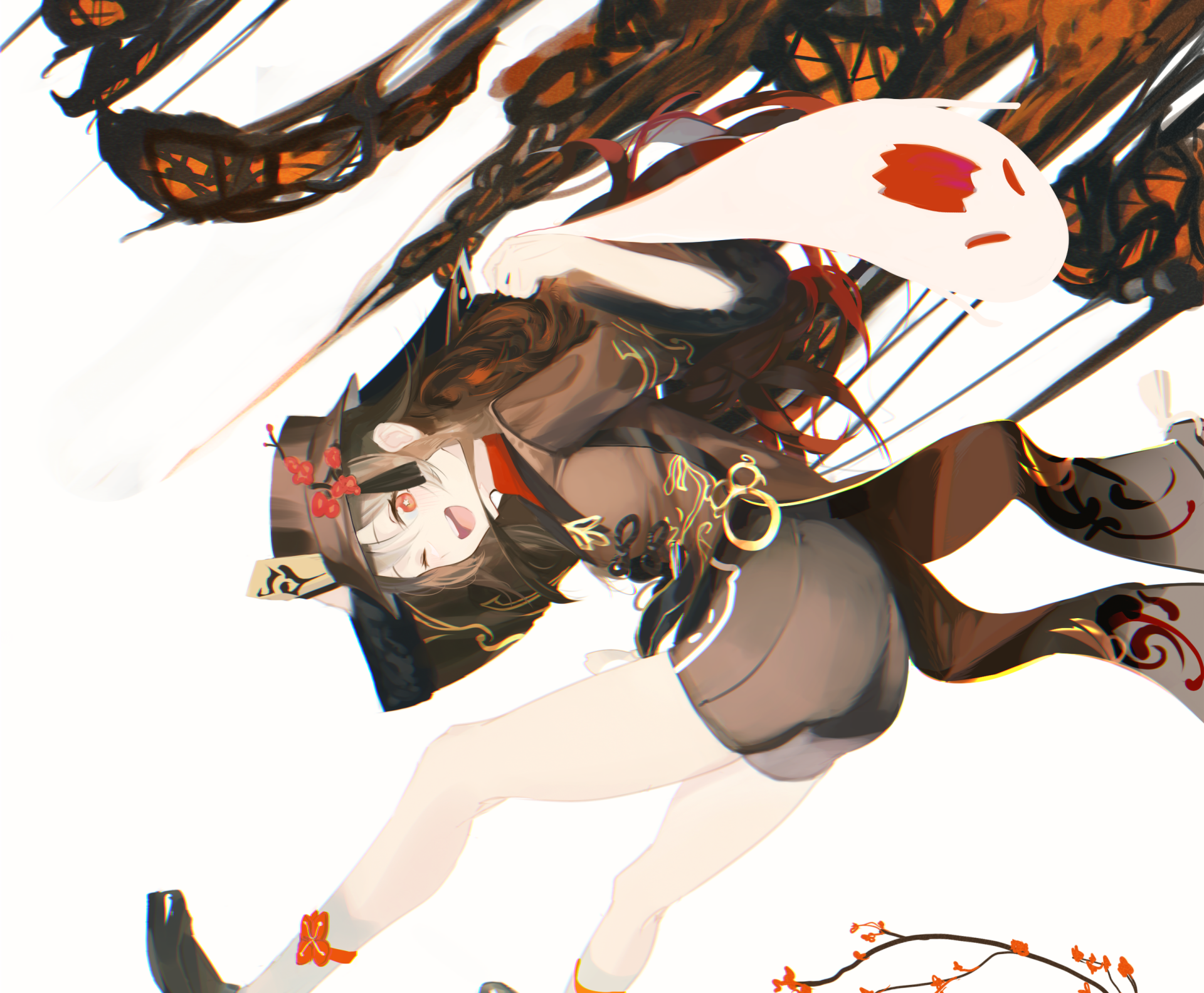 Download Hu Tao Video Game Genshin Impact HD Wallpaper by Darah