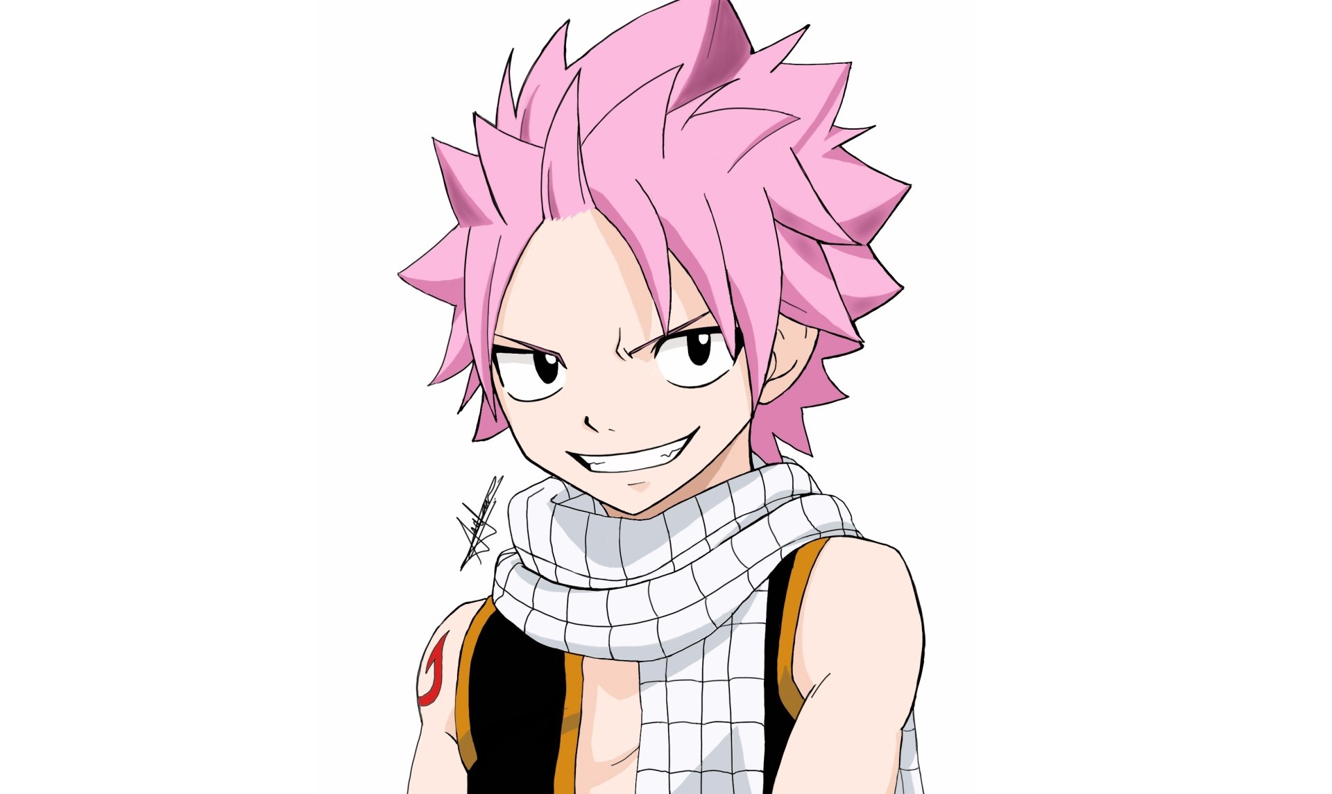 Download Natsu Dragneel Anime Fairy Tail HD Wallpaper by Anna-Knightley