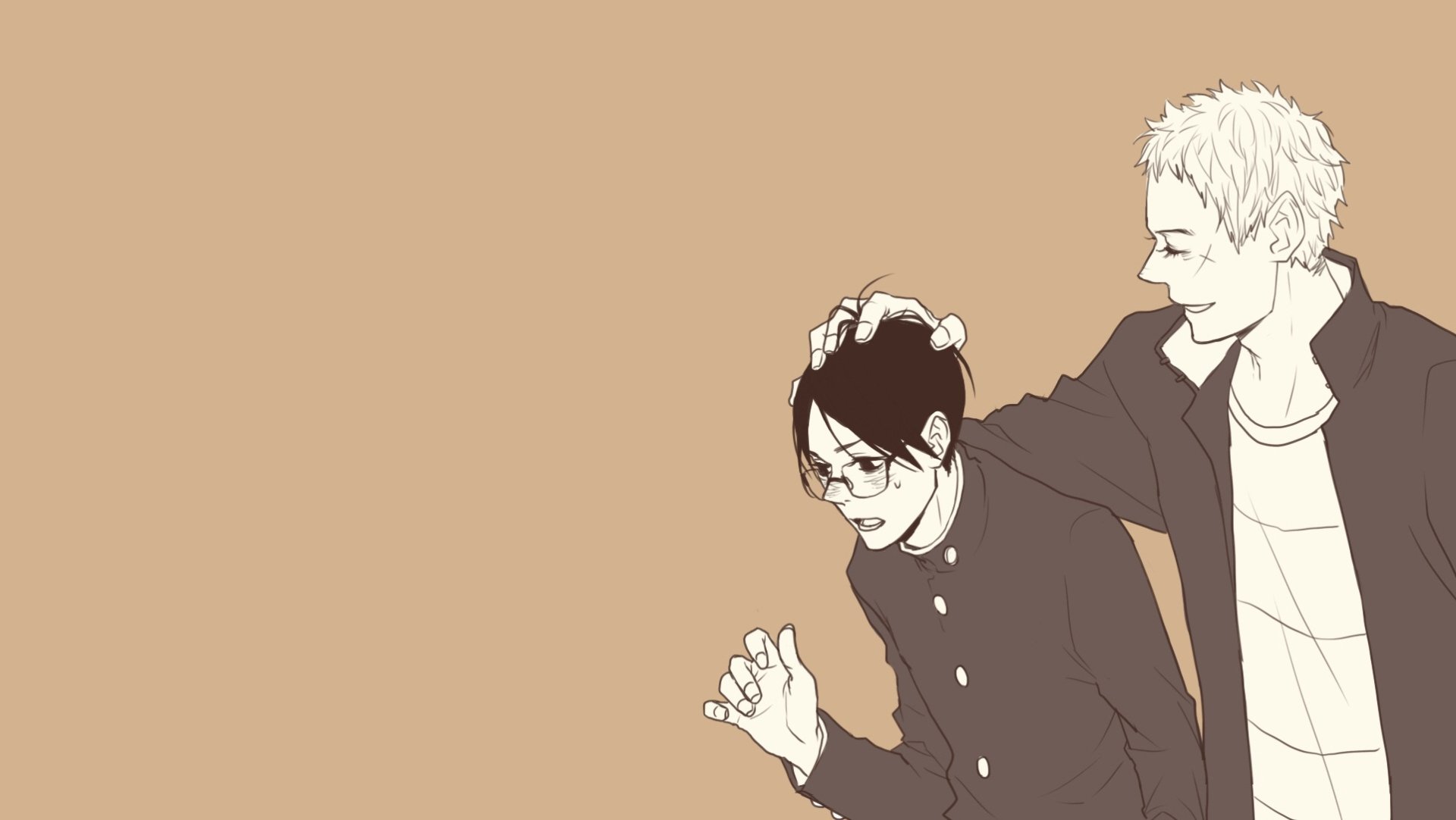 Download Anime Kids On The Slope HD Wallpaper