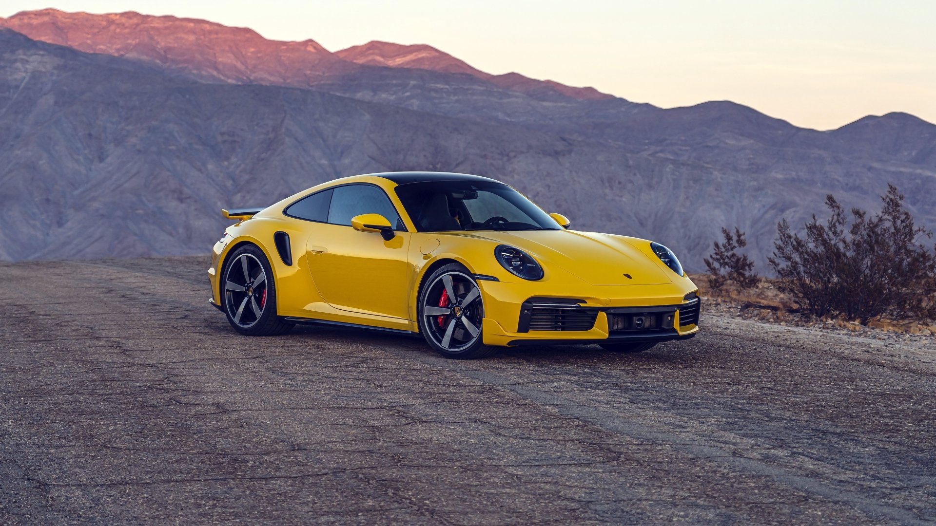 Download Yellow Car Car Porsche 911 Porsche Vehicle Porsche 911 Turbo