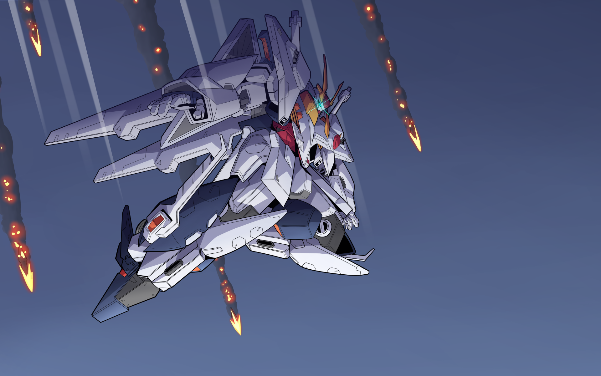 Xi Gundam Hd Wallpapers Background Images
