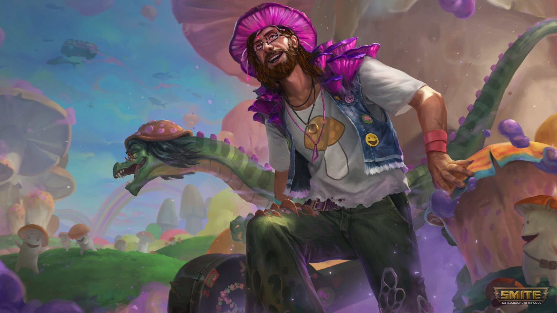 Download Merlin (Smite) Video Game Smite 4k Ultra HD Wallpaper