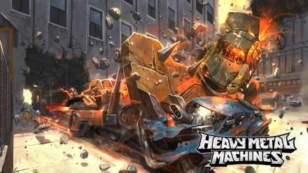 video game Heavy Metal Machines HD Desktop Wallpaper | Background Image