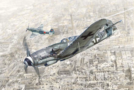 warplane aircraft luftwaffe military Messerschmitt Bf 109 HD Desktop Wallpaper | Background Image