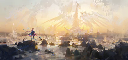Amiya (Arknights) video game Arknights HD Desktop Wallpaper | Background Image