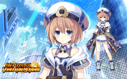 video game Neptunia Virtual Stars HD Desktop Wallpaper | Background Image