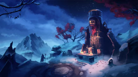  Shrine of Odin by Adam Törn