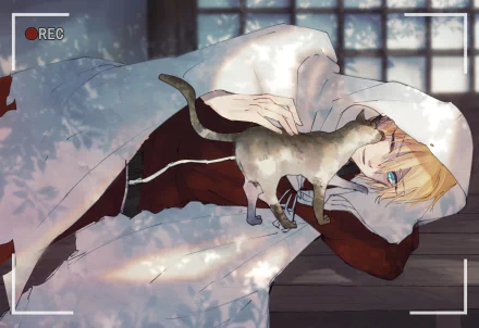 Yamanbagiri Kunihiro Anime Touken Ranbu HD Desktop Wallpaper | Background Image