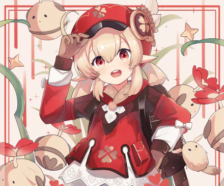 Klee (Genshin Impact) video game Genshin Impact HD Desktop Wallpaper | Background Image