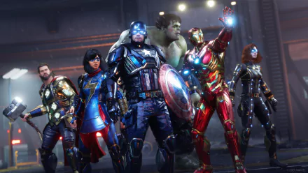 video game Marvel's Avengers HD Desktop Wallpaper | Background Image