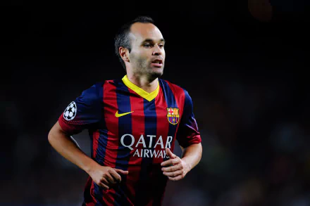 Spanish soccer Andrés Iniesta Sports HD Desktop Wallpaper | Background Image