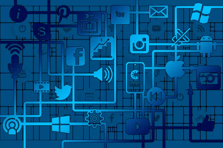 logo technology social media HD Desktop Wallpaper | Background Image
