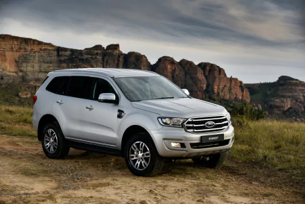 silver car SUV car Ford vehicle Ford Everest HD Desktop Wallpaper | Background Image