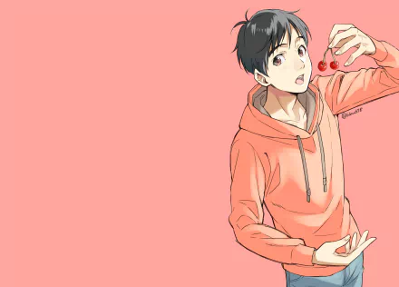 Yuuri Katsuki Anime Yuri!!! on ICE HD Desktop Wallpaper | Background Image