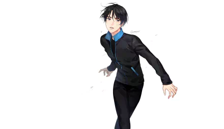 Seung-gil Lee Anime Yuri!!! on ICE HD Desktop Wallpaper | Background Image