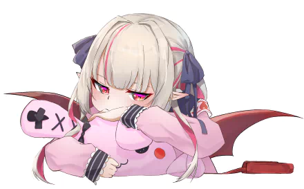 Nijisanji Makaino Ririmu Anime Virtual Youtuber HD Desktop Wallpaper | Background Image