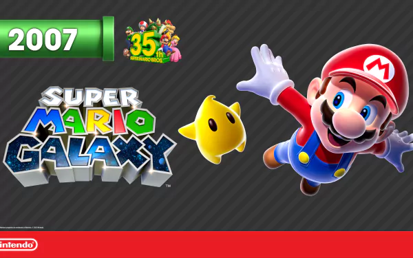 Luma (Mario) Mario video game Super Mario Galaxy HD Desktop Wallpaper | Background Image
