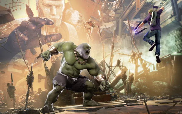 video game Marvel's Avengers HD Desktop Wallpaper | Background Image