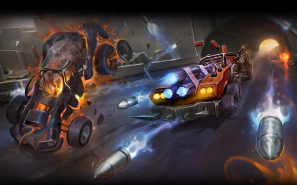 video game Heavy Metal Machines HD Desktop Wallpaper | Background Image