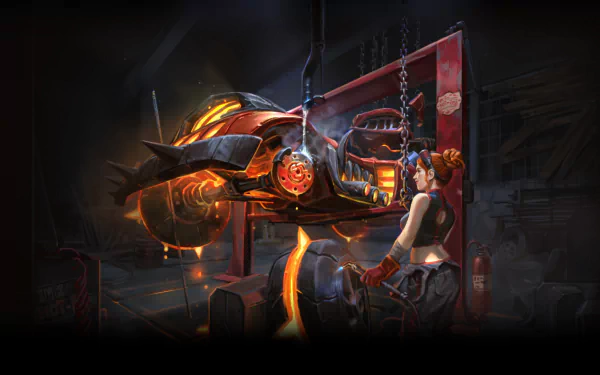 video game Heavy Metal Machines HD Desktop Wallpaper | Background Image