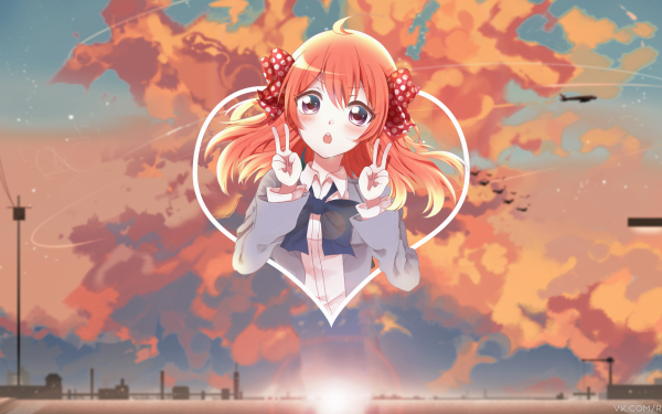 Anime Monthly Girls' Nozaki-kun Chiyo Sakura HD Wallpaper | Background Image