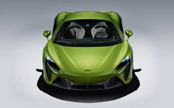 green car supercar car McLaren vehicle McLaren Artura HD Desktop Wallpaper | Background Image