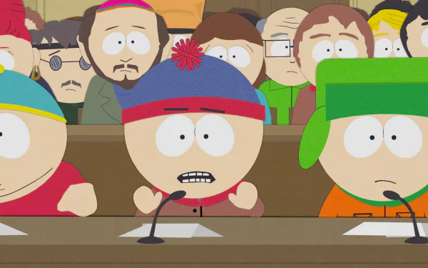 Mr. Garrison Sheila Broflovski Randy Marsh Sharon Marsh Kyle Broflovski Stan Marsh Eric Cartman TV Show South Park HD Desktop Wallpaper | Background Image