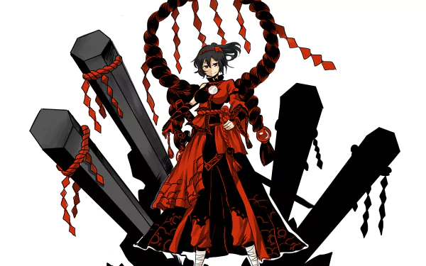 Kanako Yasaka Anime Touhou HD Desktop Wallpaper | Background Image