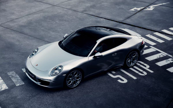 silver car car Porsche 911 Porsche vehicle Porsche 911 Carrera S HD Desktop Wallpaper | Background Image
