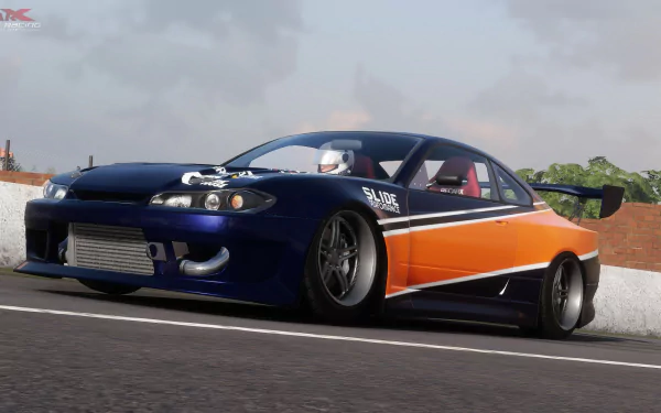Nissan Silvia S15 video game CarX Drift Racing HD Desktop Wallpaper | Background Image
