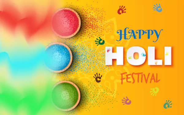 colors holiday Holi HD Desktop Wallpaper | Background Image
