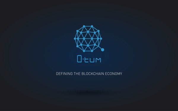 Technology Cryptocurrency Blue Logo Currency Qtum HD Wallpaper | Background Image