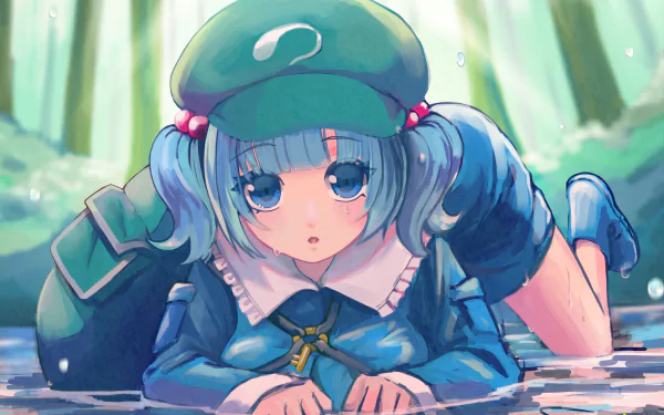Nitori Kawashiro Anime Touhou HD Desktop Wallpaper | Background Image