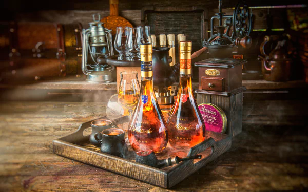 drink cognac still life bottle food alcohol HD Desktop Wallpaper | Background Image