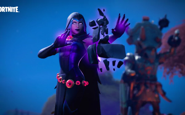 Raven (DC Comics) video game Fortnite HD Desktop Wallpaper | Background Image