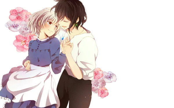 Howl Jenkins Pendragon Sophie Hatter Anime Howl's Moving Castle HD Desktop Wallpaper | Background Image