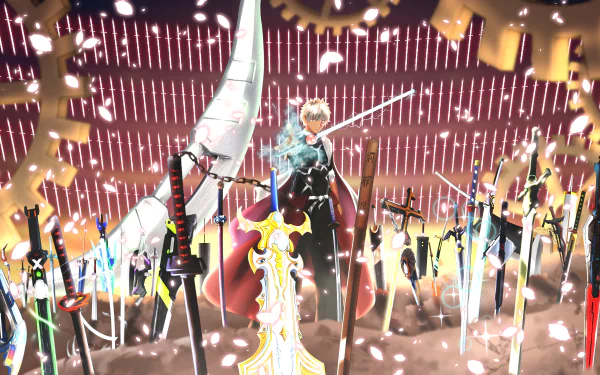 Final Fantasy VII Buster Sword Bleach bankai The Legend of Zelda Master Sword Archer (Fate/Grand Order) Anime Fate/Grand Order HD Desktop Wallpaper | Background Image
