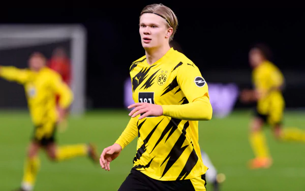 Norwegian soccer Erling Haaland Sports HD Desktop Wallpaper | Background Image
