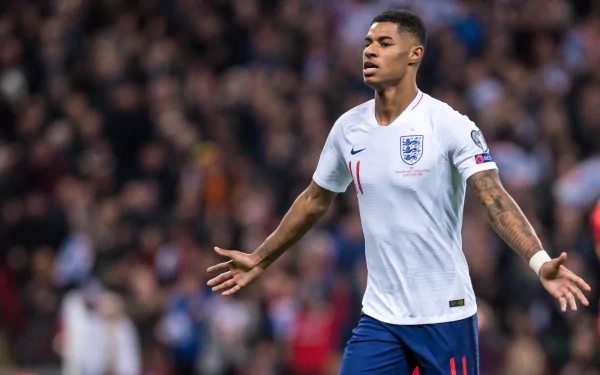 soccer English Marcus Rashford Sports HD Desktop Wallpaper | Background Image