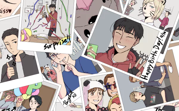 Anime Yuri!!! on ICE HD Desktop Wallpaper | Background Image