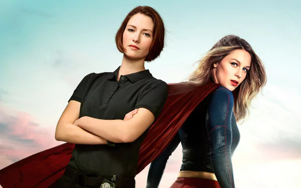 Chyler Leigh Melissa Benoist Kara Danvers Supergirl (TV Show) DC Comics TV Show Supergirl HD Desktop Wallpaper | Background Image