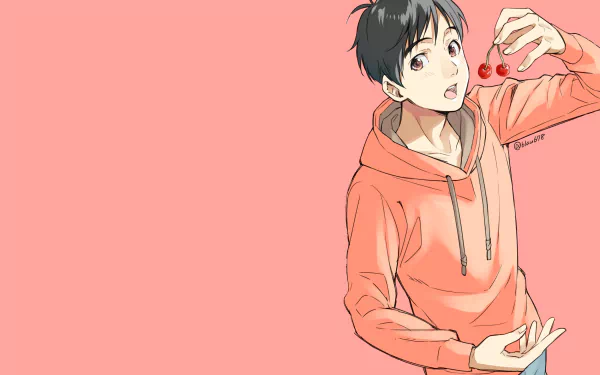Yuuri Katsuki Anime Yuri!!! on ICE HD Desktop Wallpaper | Background Image