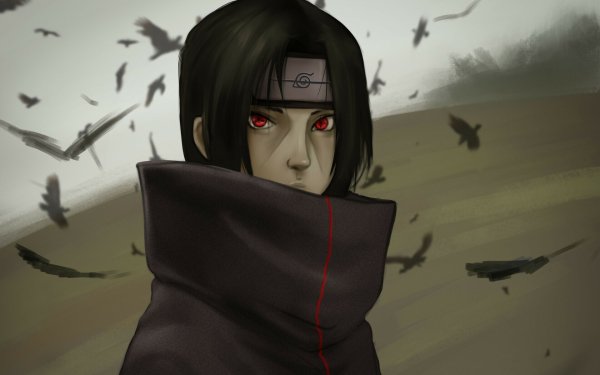 Anime Naruto Itachi Uchiha Red Eyes HD Wallpaper | Background Image