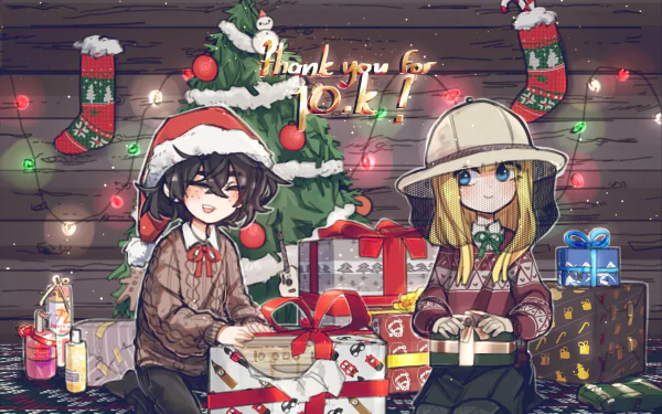 Anime Christmas anime christmas HD Desktop Wallpaper | Background Image