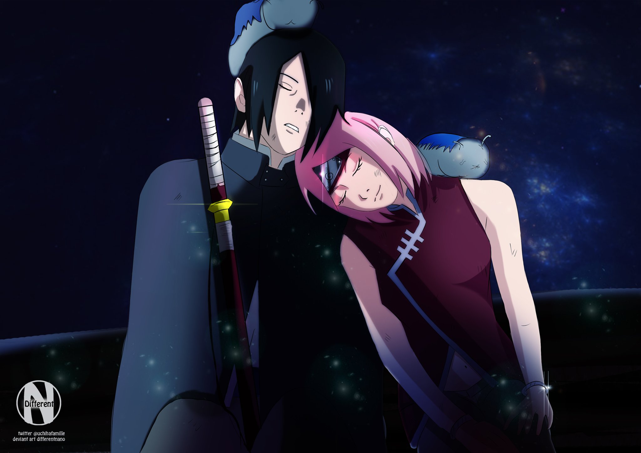 SasuSaku  Animasi, Kartun