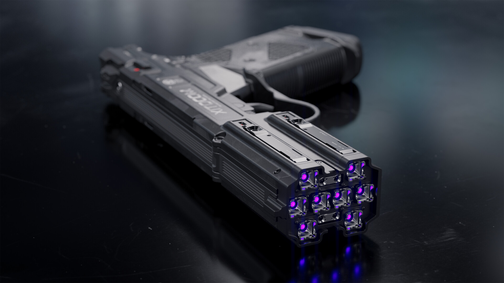 Laser Handgun by Aaron Boomhower