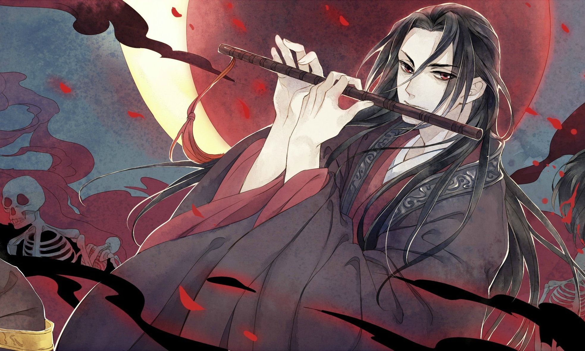 Mo Dao Zu Shi , Anime Flute HD wallpaper