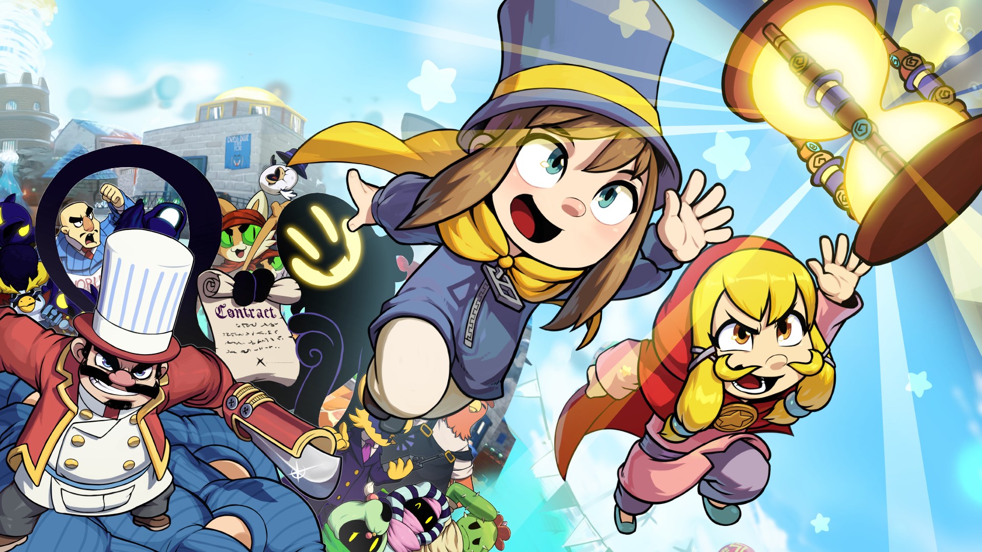 Undertale x A Hat In Time Memes Wallpaper made by Me  rAHatInTime