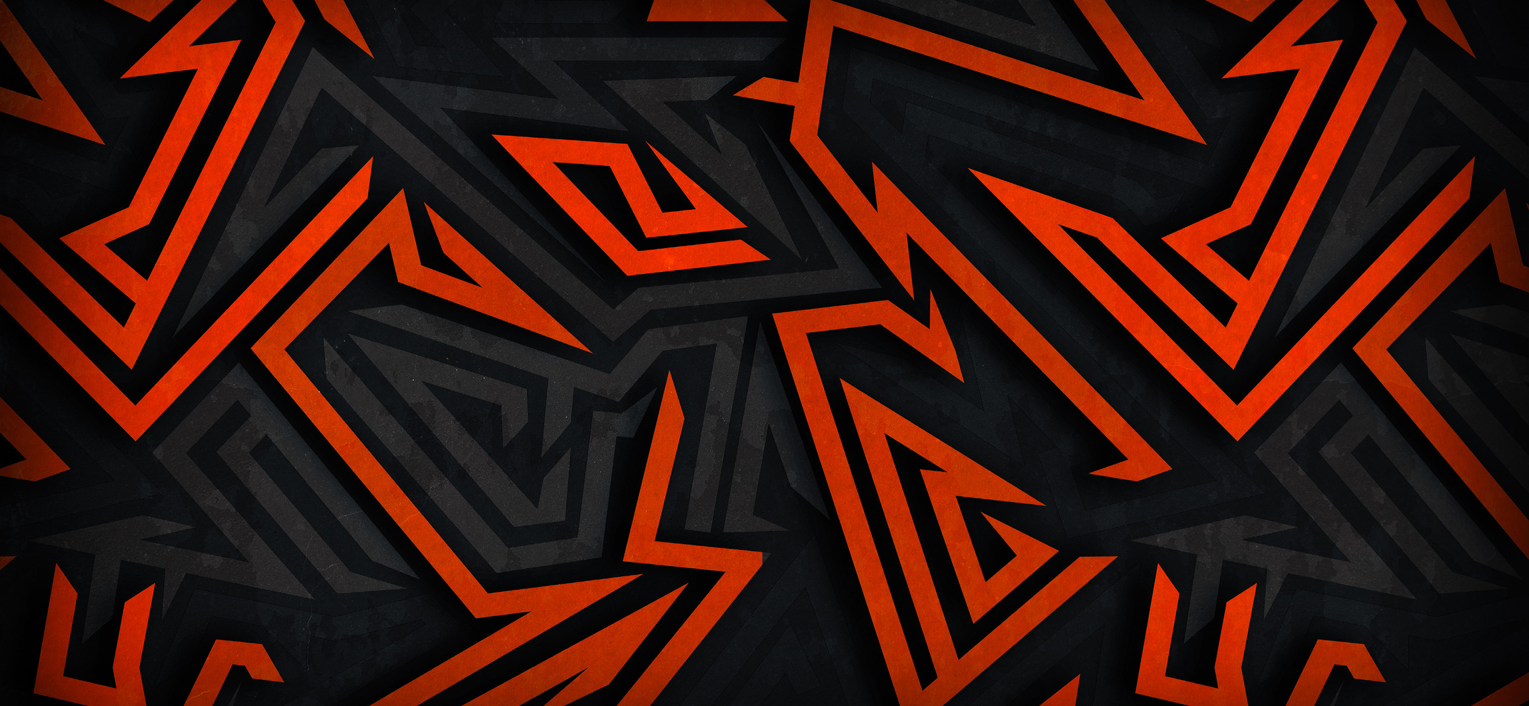 Black orange wallpaper