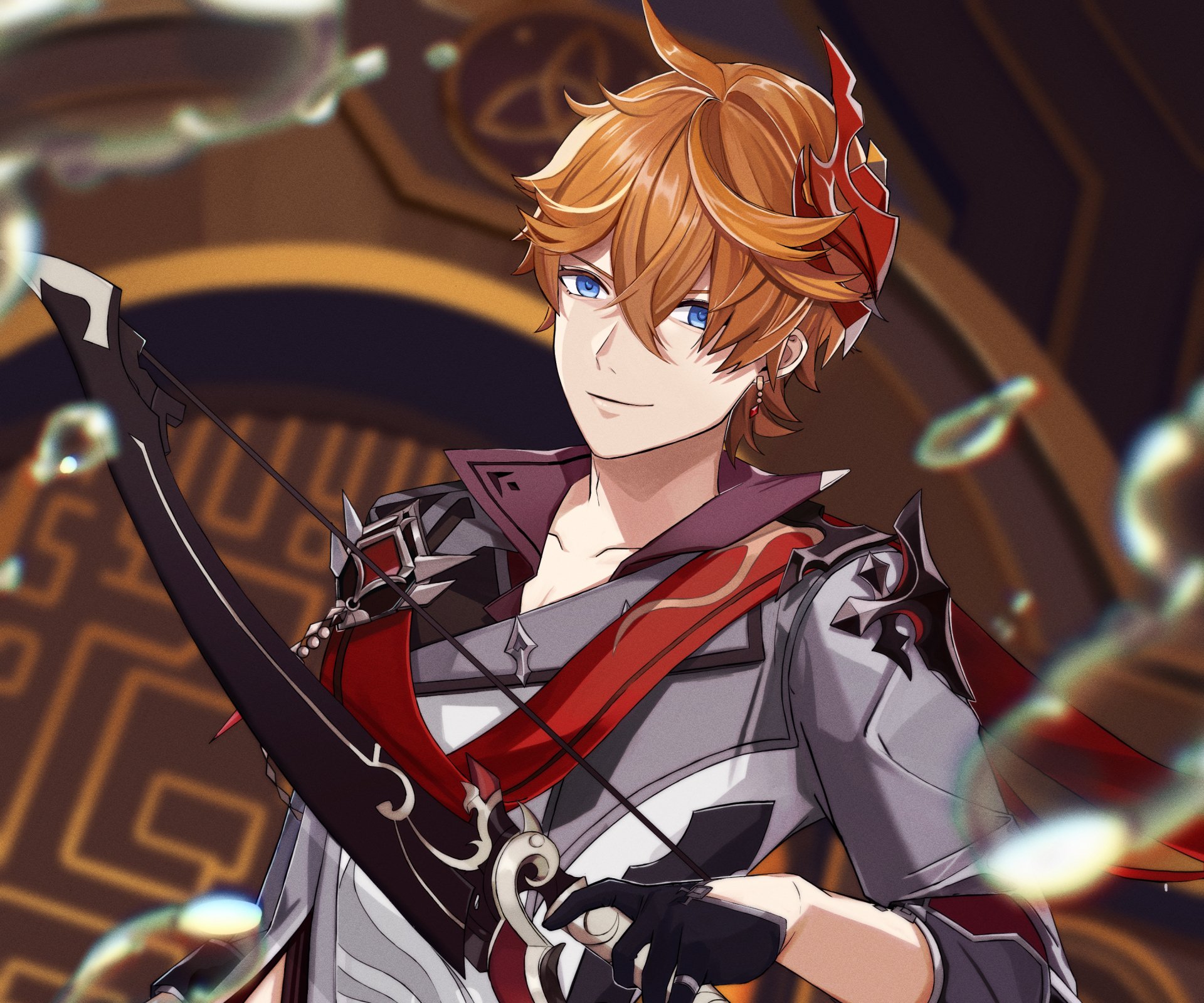 Download Tartaglia Childe (Genshin Impact) Video Game Genshin Impact HD Wallpaper by 鉢野みど